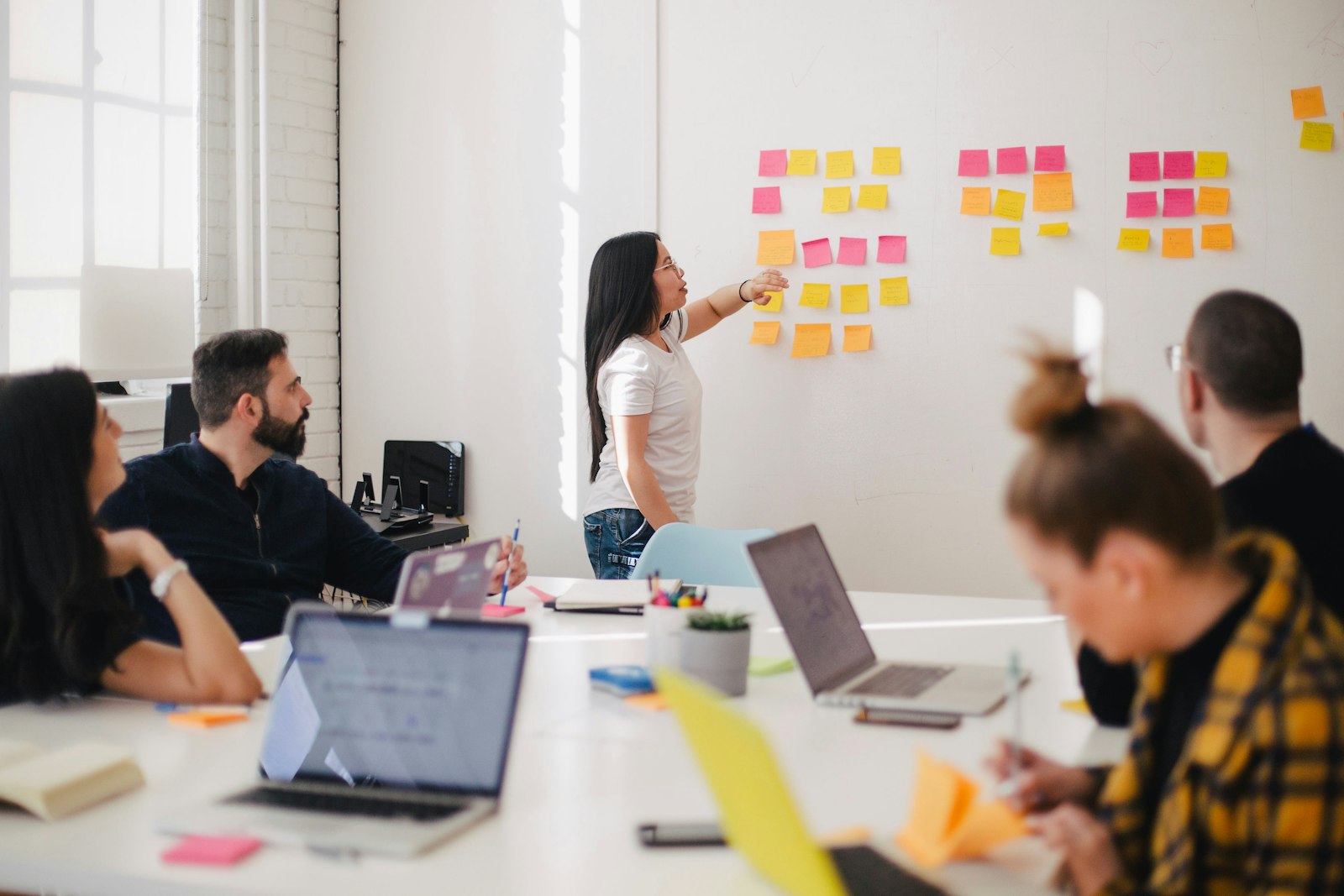 Rencontre de consultation IA avec une entreprise
