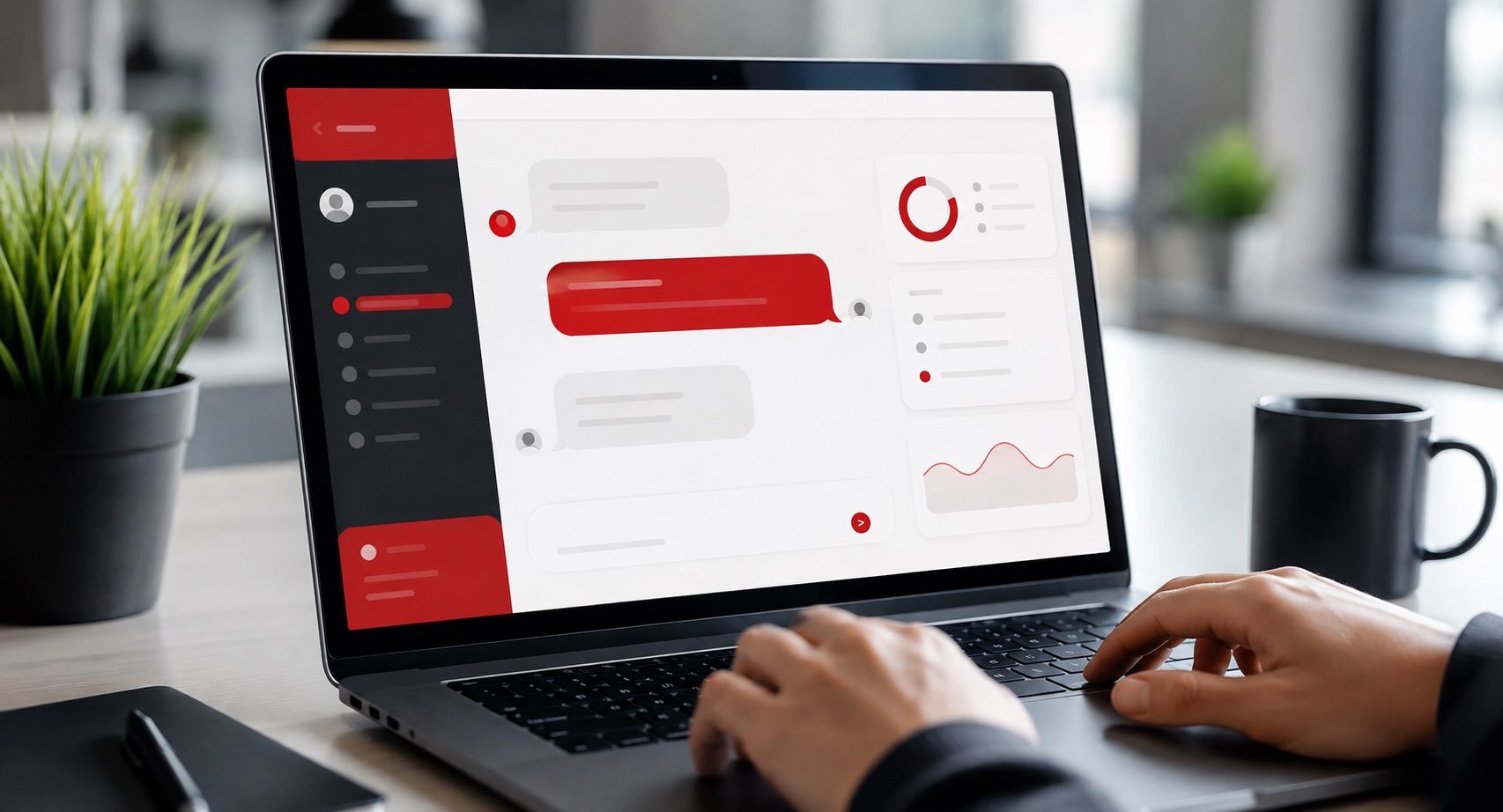 Interface de données pour chatbot IA